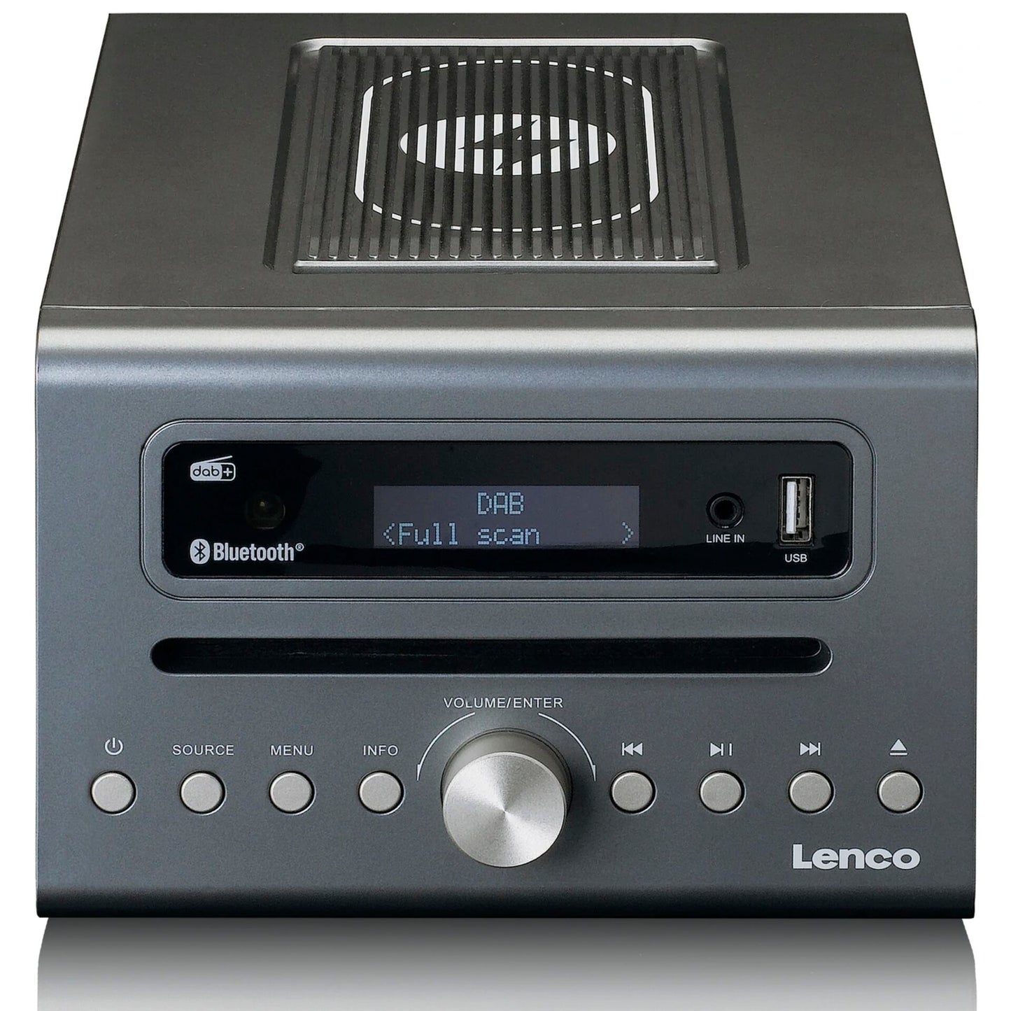 Lenco MC-175 silver