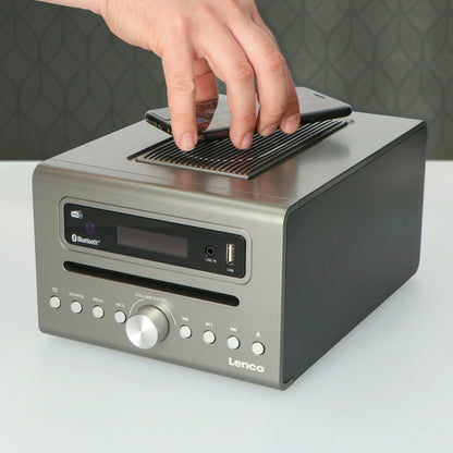 Lenco MC-175 silver