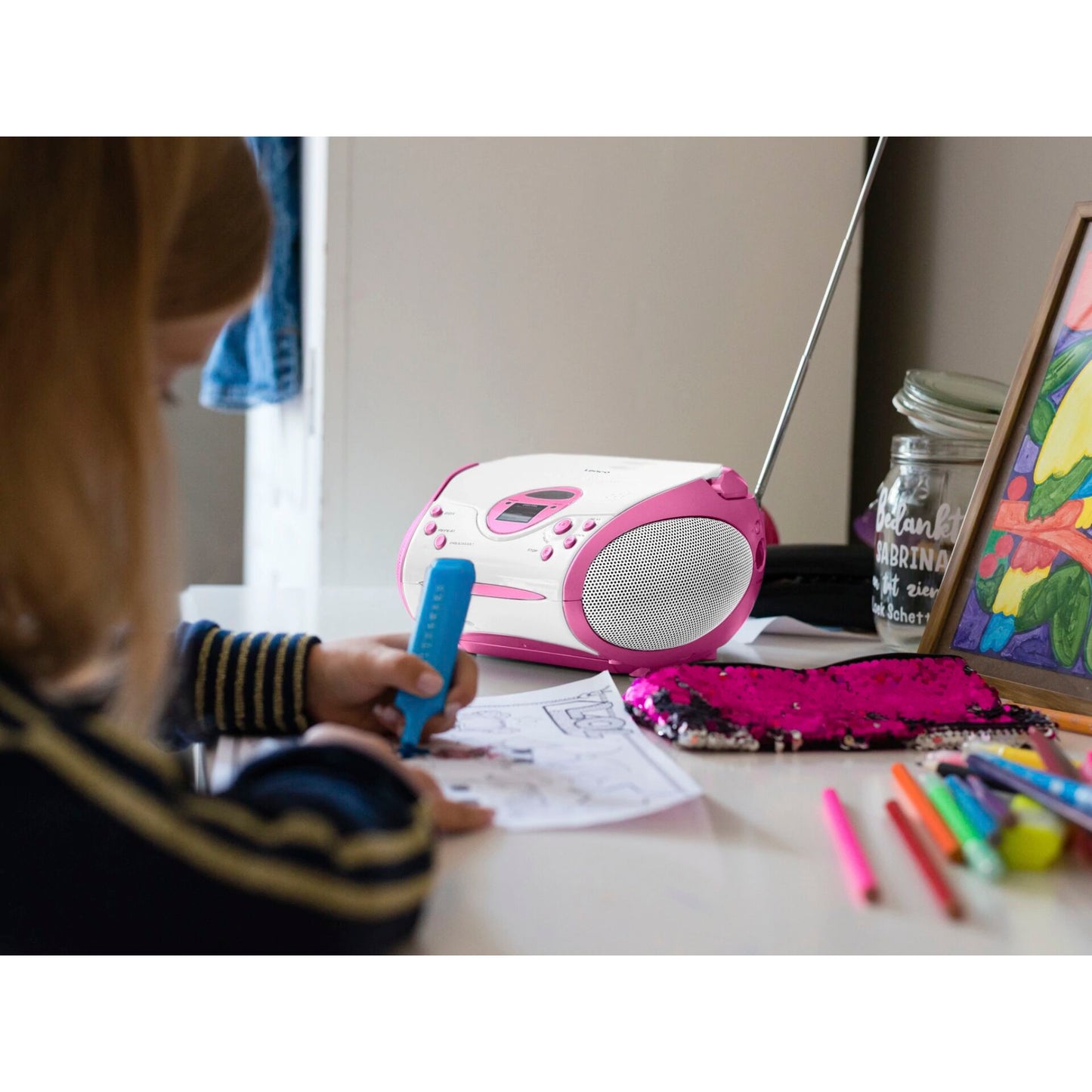 Lenco SCD-24kids pink