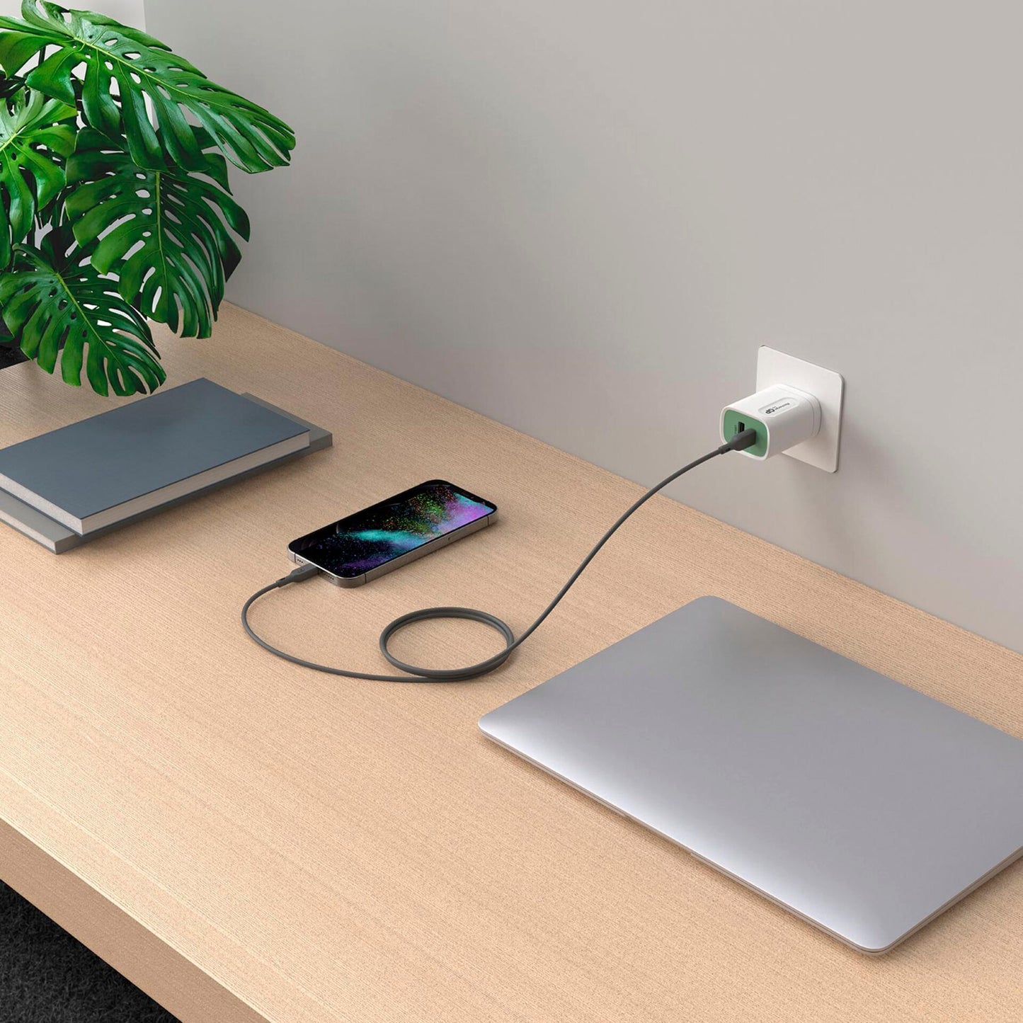 GP CL1P Charge & Sync Cable 1m USB-C / Lightning 20W PD black