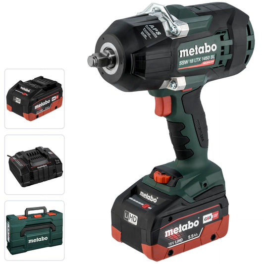 Metabo SSW 18 LTX 1450 BL Cordless Impact Driver