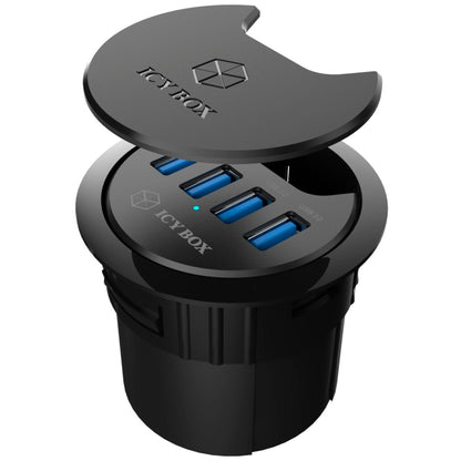 RaidSonic ICY BOX IB-HUB1403 Table Hub 4x USB 3.0 Type-A