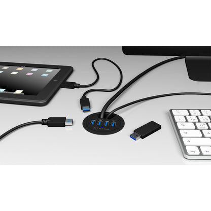 RaidSonic ICY BOX IB-HUB1403 Table Hub 4x USB 3.0 Type-A