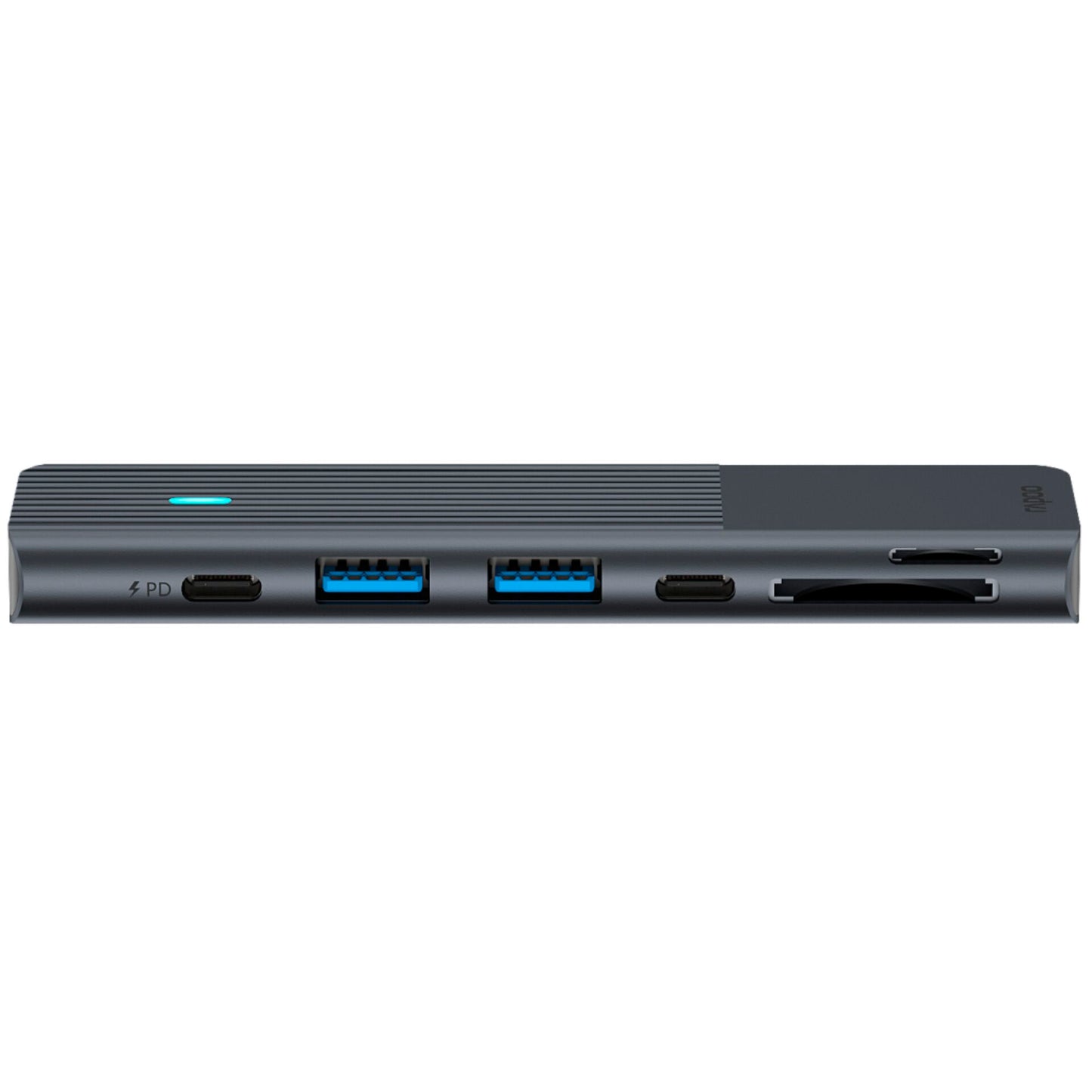 Rapoo USB-C Multiport Adapter 7-in-2, grey