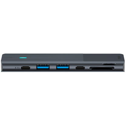 Rapoo USB-C Multiport Adapter 7-in-2, grey