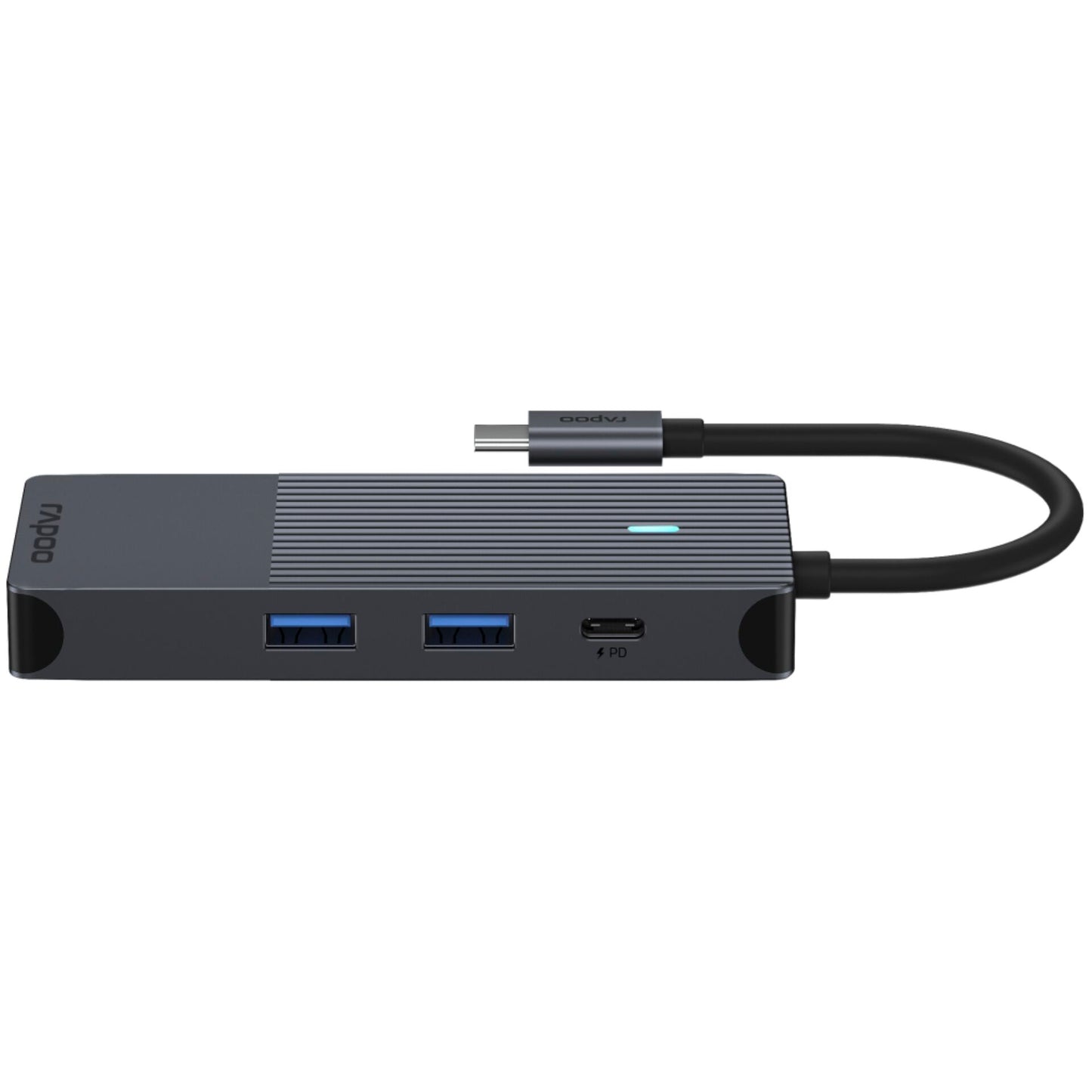 Rapoo USB-C Multiport Adapter 8-in-1, grey