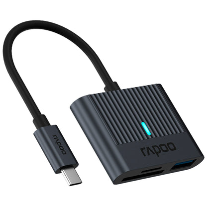 Rapoo USB-C Card Reader grey