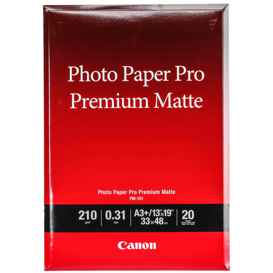 Canon PM-101 Pro Premium Matte A 3+, 20 Sheet, 210 g