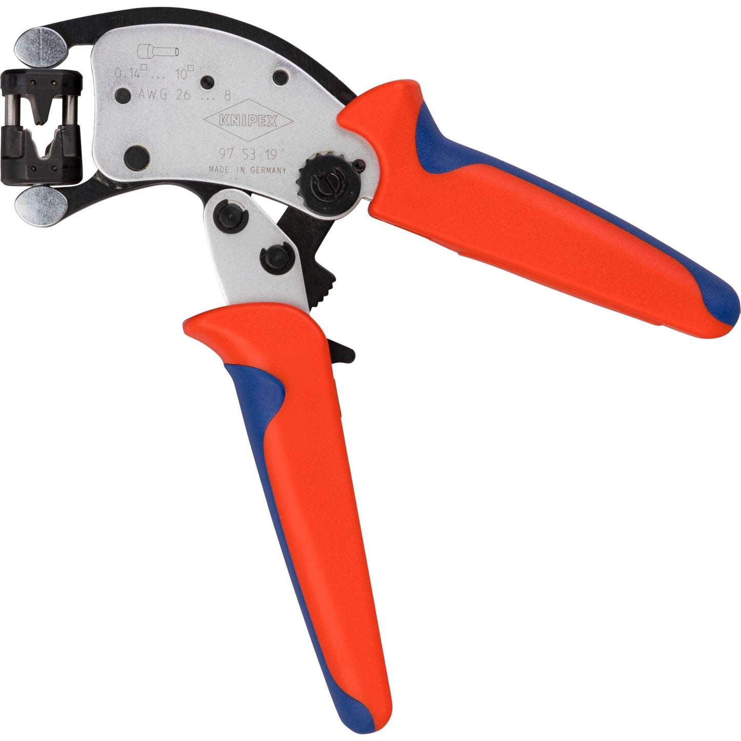 KNIPEX Twistor T Self-adjusting Crimping Pliers for ferrules