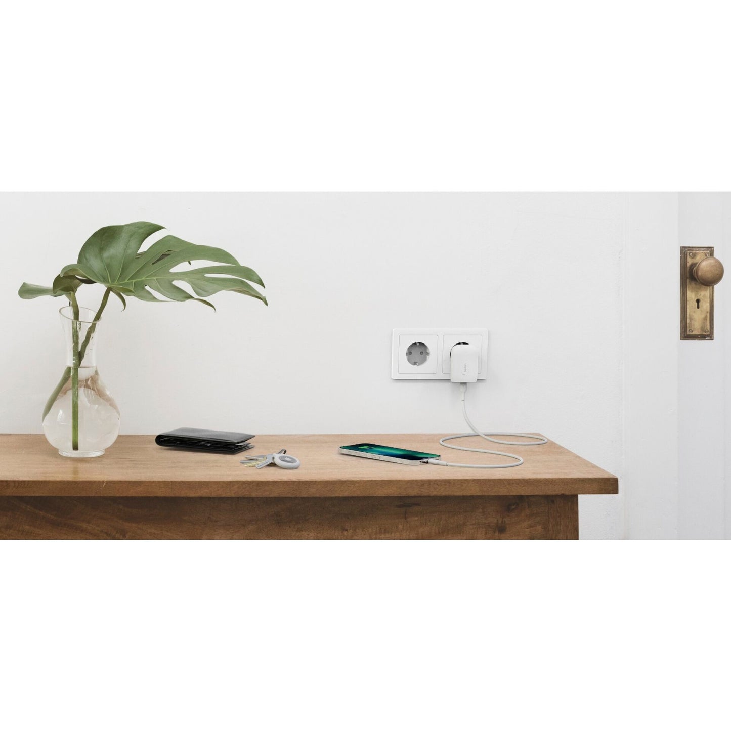 Belkin BOOST Charge USB-C 30W PD PPS/USB-C 1m Cab.WCA005vf1MWH-B6