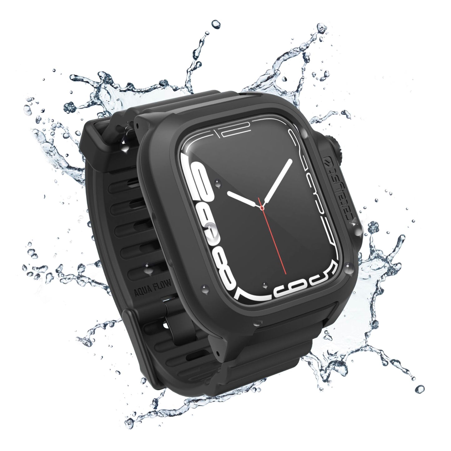 Catalyst 45mm Apple Watch Series 7 Wasserdichtes Case Black