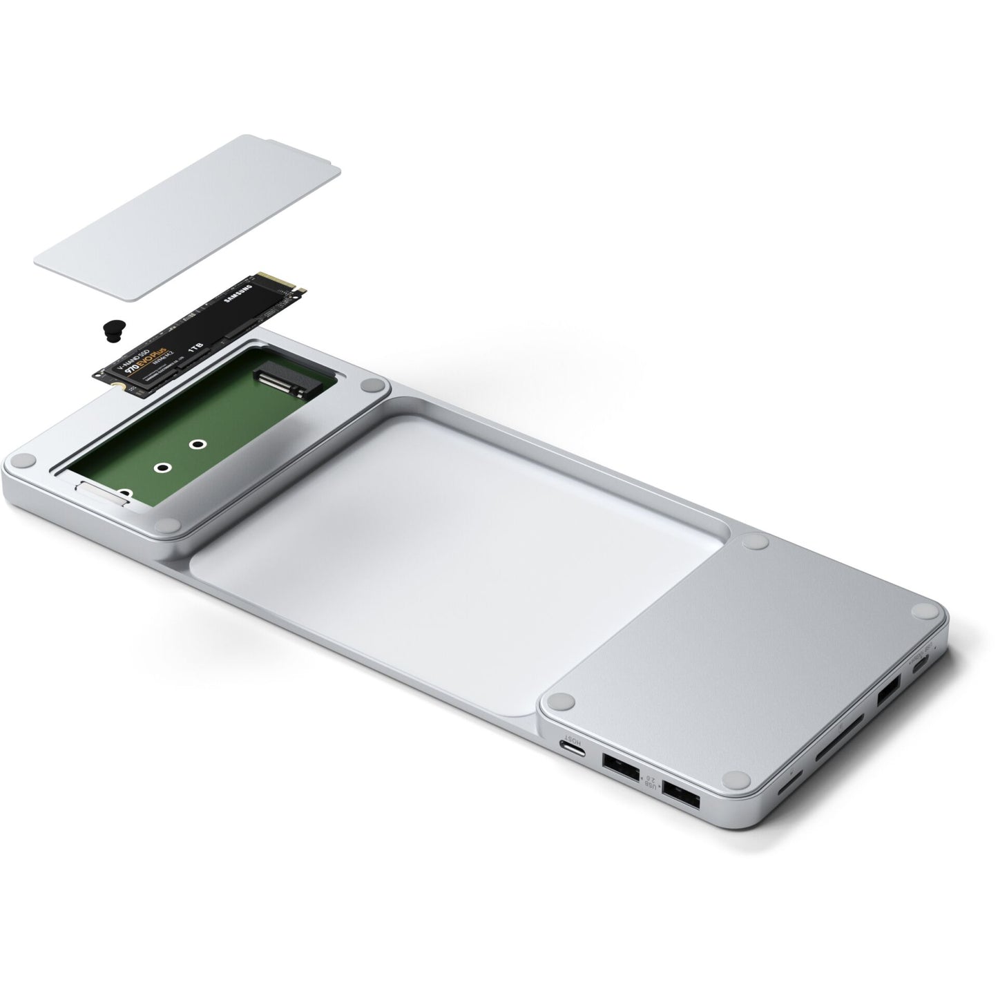 Satechi USB-C Slim Dock for 24 iMac silver