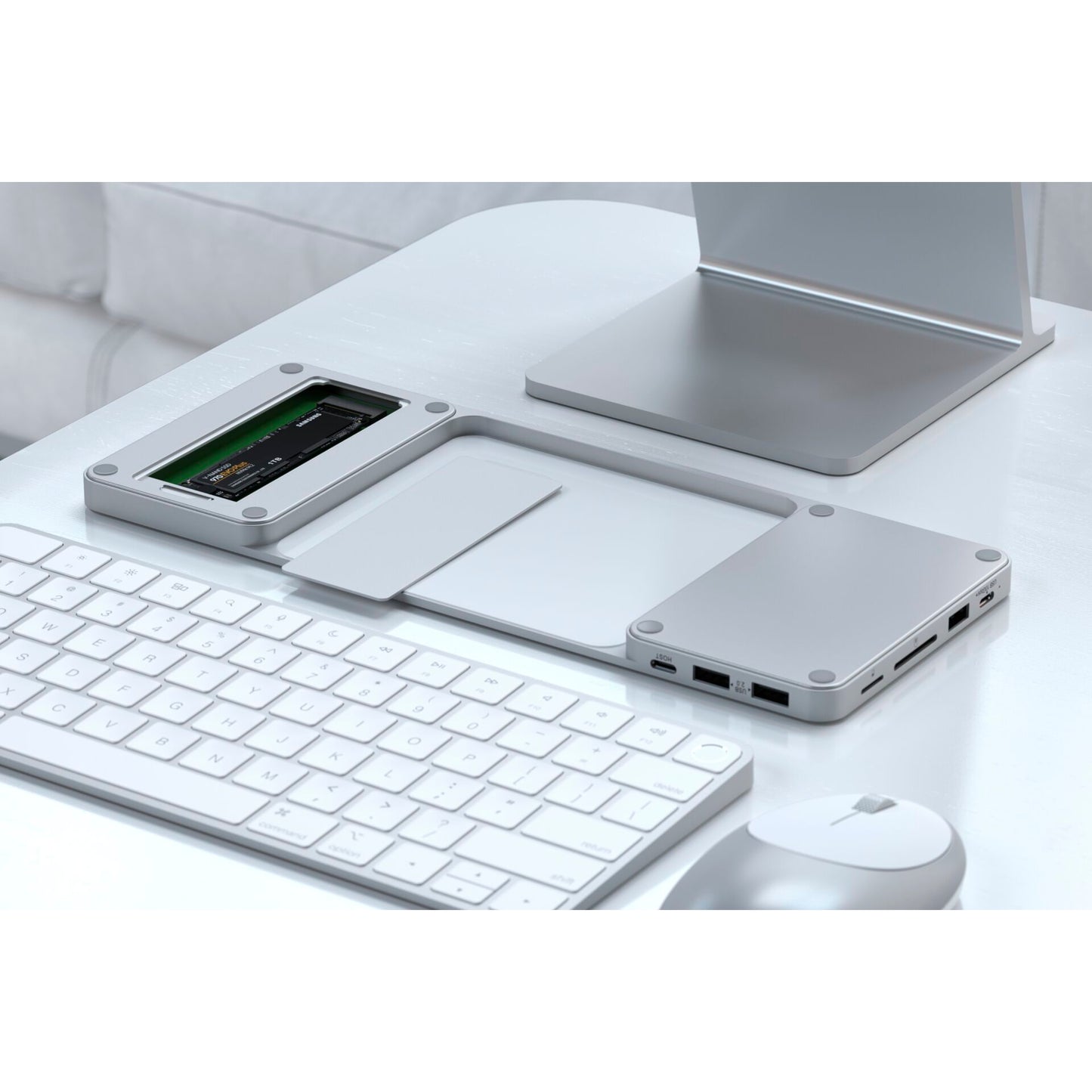 Satechi USB-C Slim Dock for 24 iMac silver