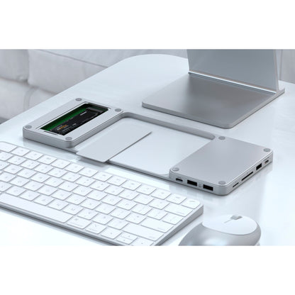 Satechi USB-C Slim Dock for 24 iMac silver