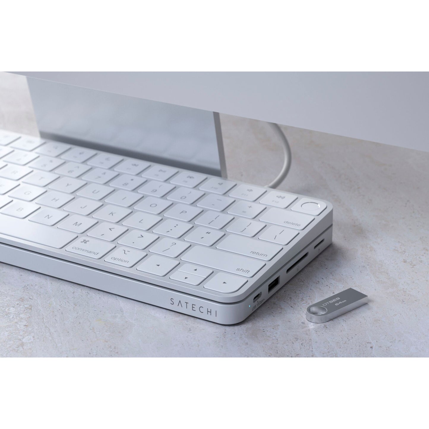 Satechi USB-C Slim Dock for 24 iMac silver