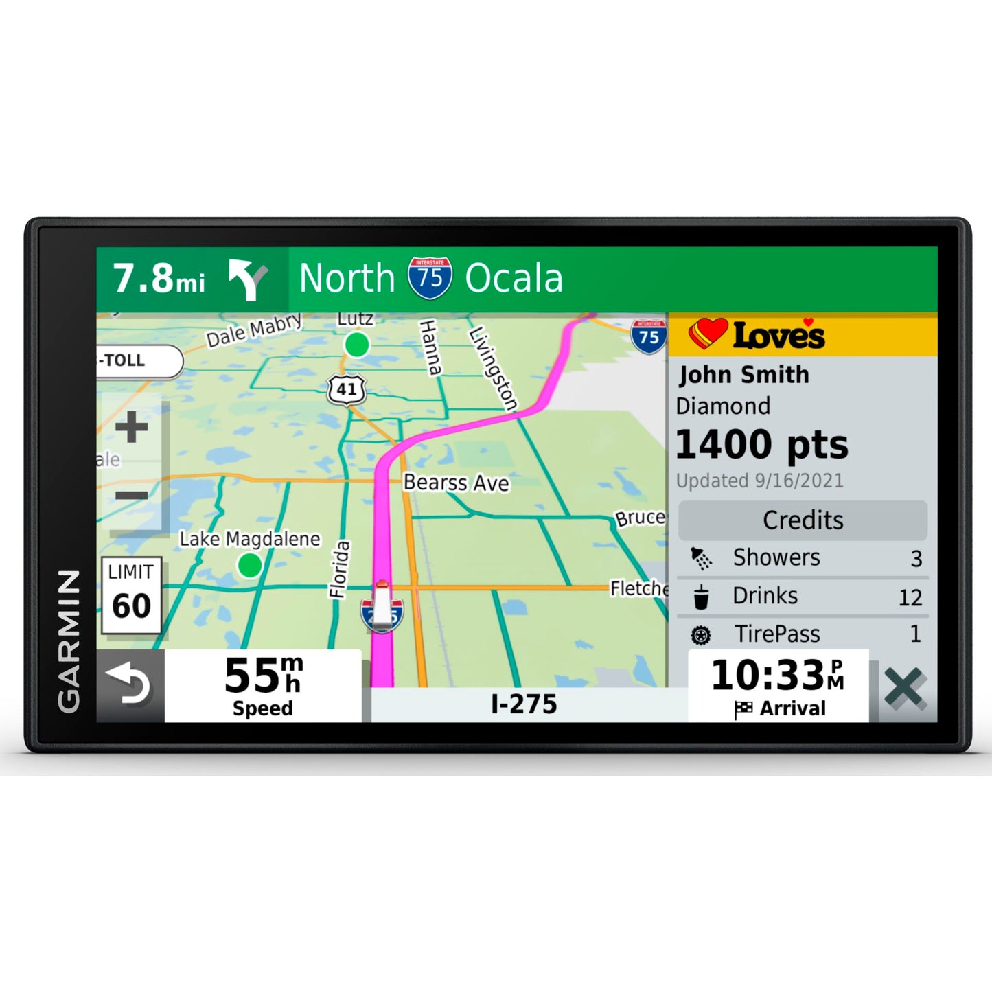 Garmin Dezl LGV610 MT-D