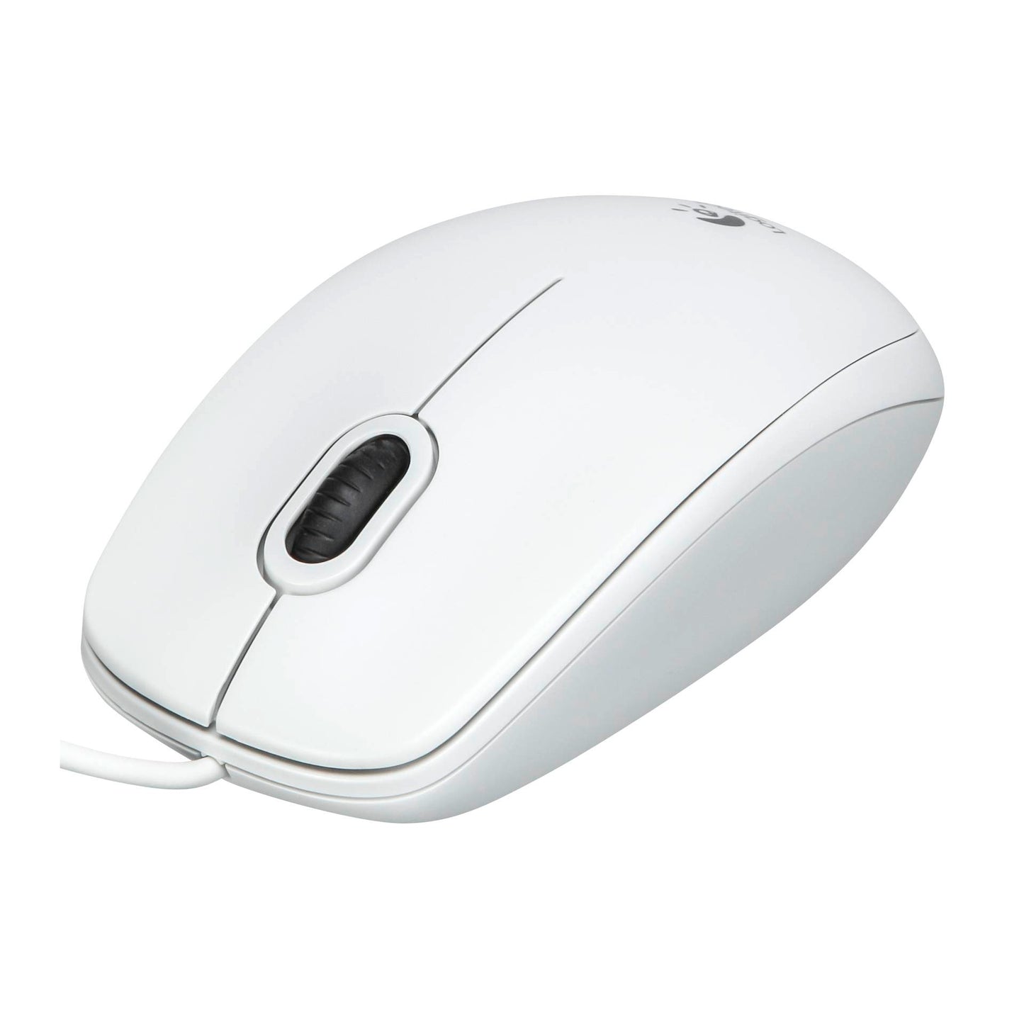 Logitech B100 Optical USB Mouse white OEM
