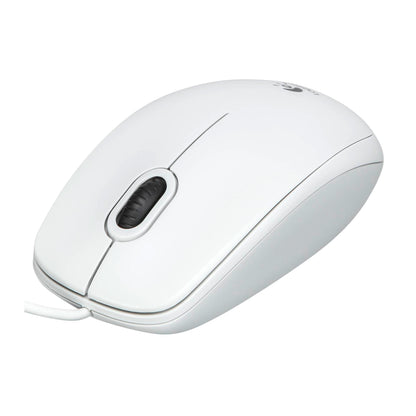 Logitech B100 Optical USB Mouse white OEM