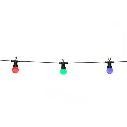 LBM 14m Smart Outdoor Light Chain - 15 x Globe 5cm
