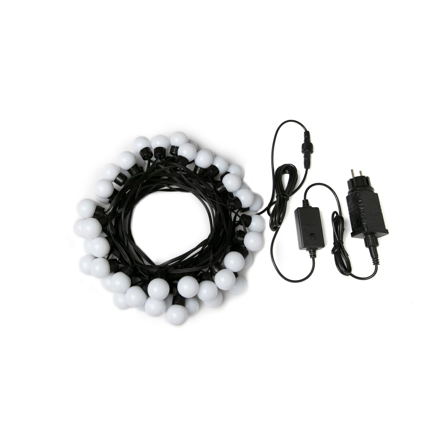 LBM 10m Smart Outdoor Light Chain - 50 x Globe 3cm