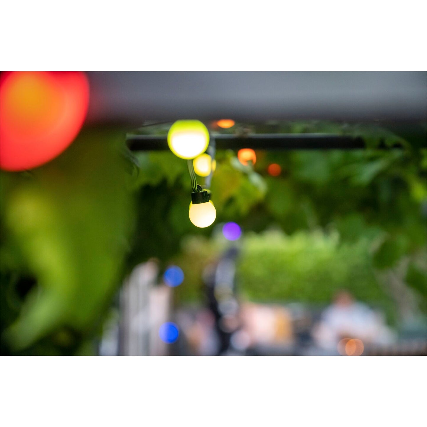 LBM 10m Smart Outdoor Light Chain - 50 x Globe 3cm