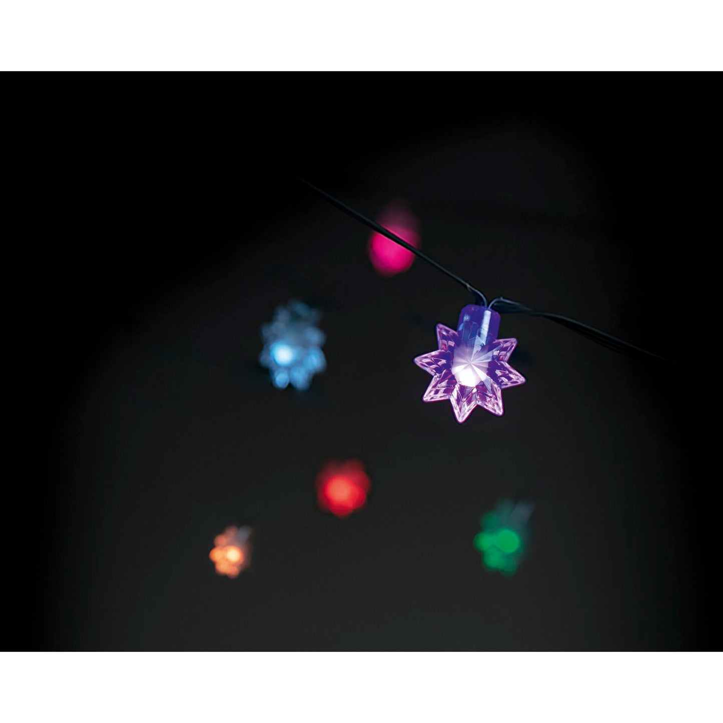 LBM 10m Smart Outdoor Light Chain - 50 x Stars