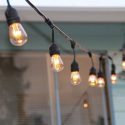 LBM 10m Smart Outdoor Light Chain - 10 x Globe Vintage