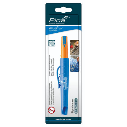 Pica GEL Permanent Marker blue SB