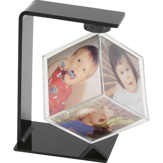 Deknudt drehbarer Fotowürfel Resin 6x6x6