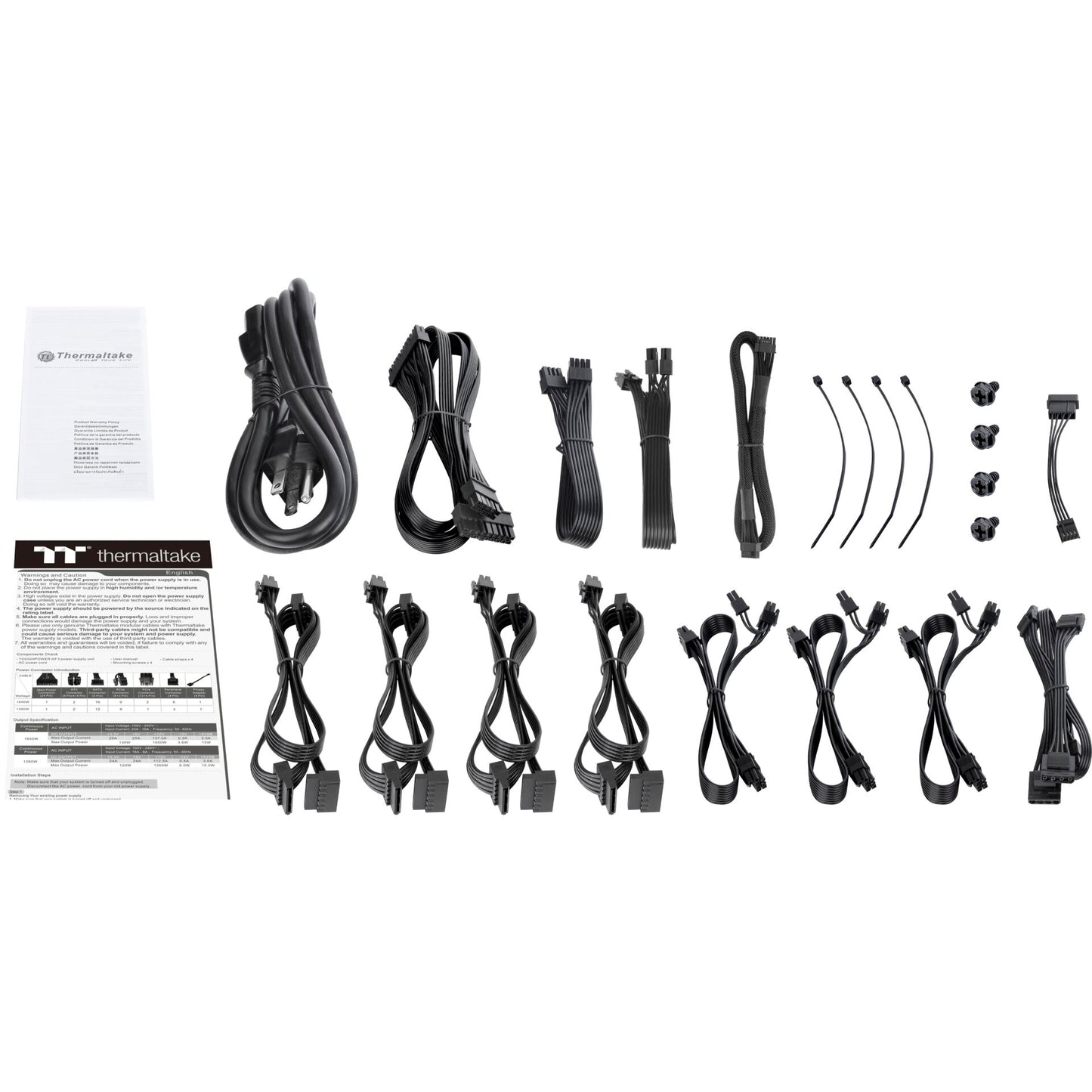 Thermaltake Toughpower GF3 1350W 80+ Gold for new Gen GPU