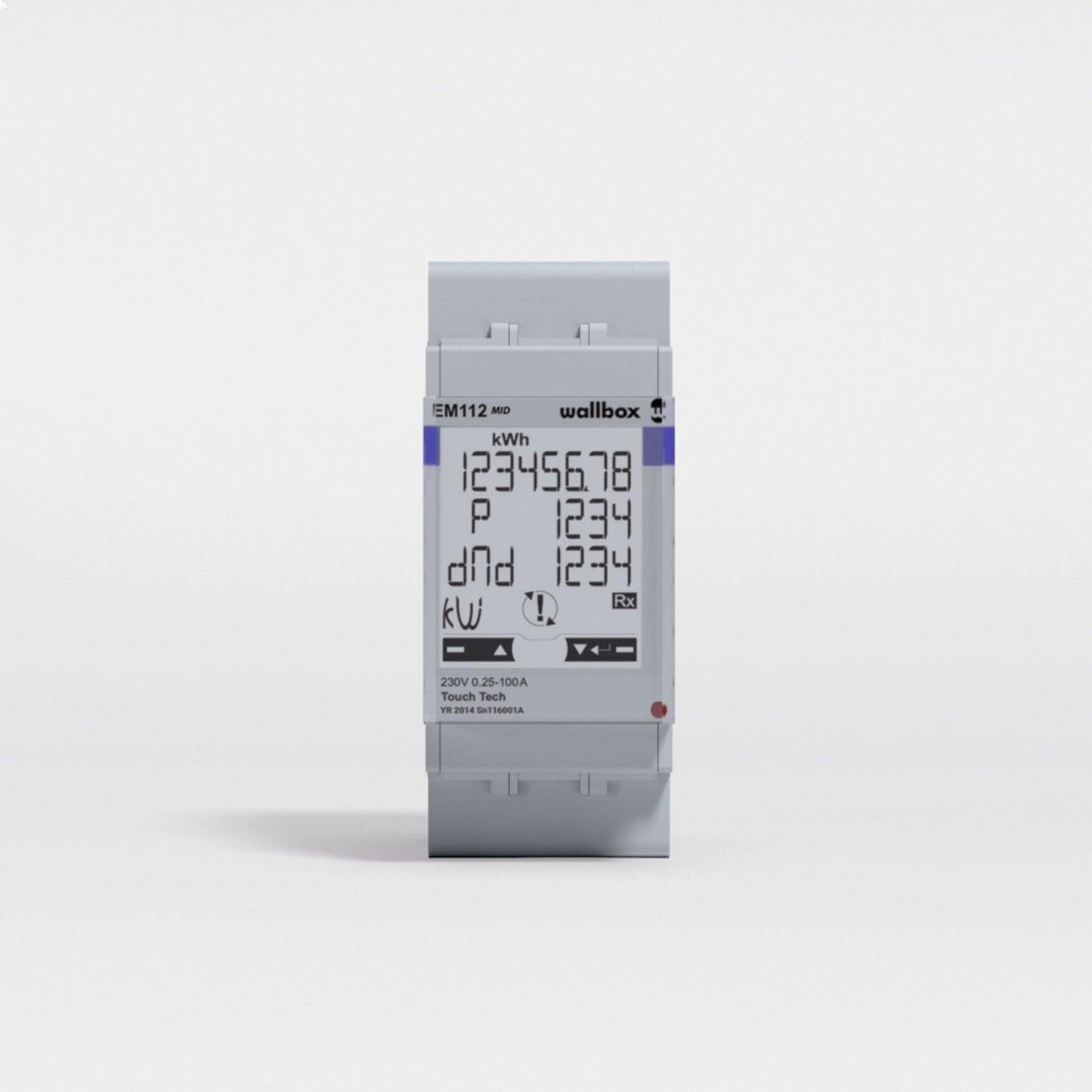 Wallbox Single Phase MID Energy Meter up to 100A