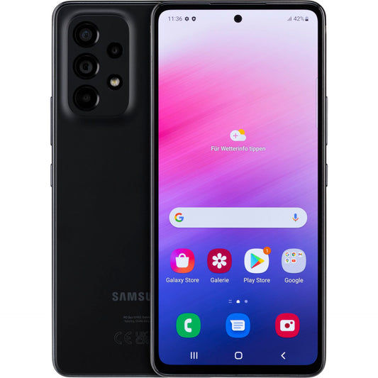 Samsung Galaxy A53 5G (128GB) awesome black 6GB+128GB DACH