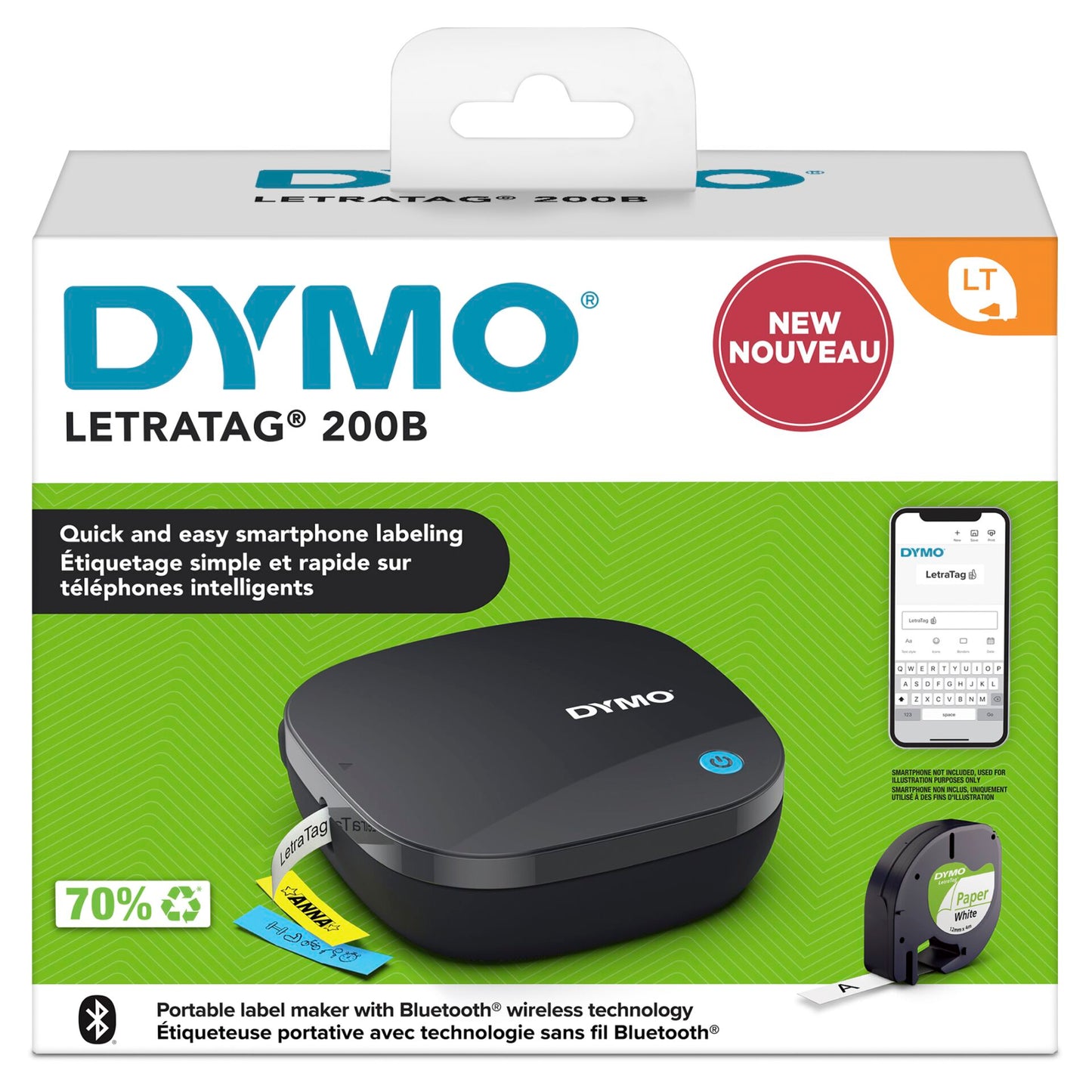 Dymo LetraTag LT-200 B