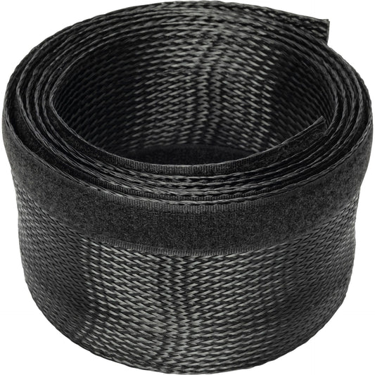 DIGITUS Flexible Cable Hose with Velcro Fastener, 2m, black