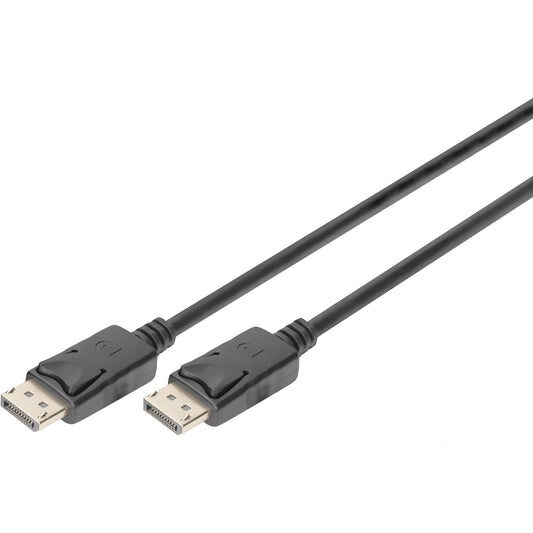 Digitus DisplayPort Connection DP St/St, 2m,  Ultra HD 4K, sw.