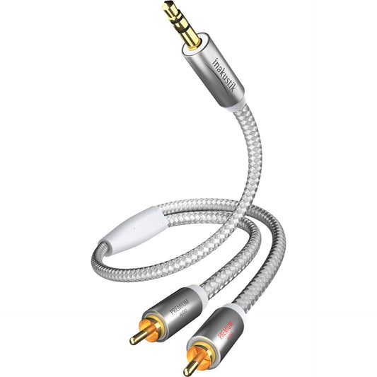 in-akustik Premium Audio Cable 3,5 mm Jack Plug - Cinch 1,5 m