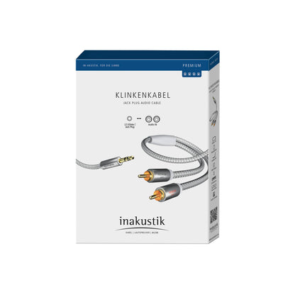 in-akustik Premium Audio Cable 3,5 mm Jack Plug - Cinch 1,5 m