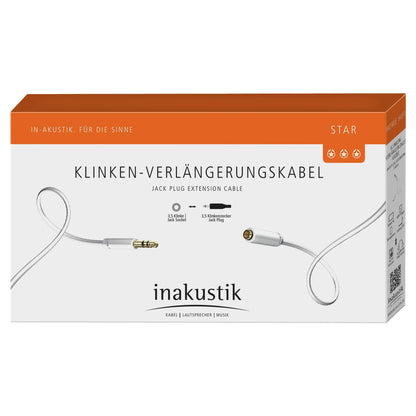 in-akustik Star Audio Cable extension 3,5 mm Klinke 5,0 m