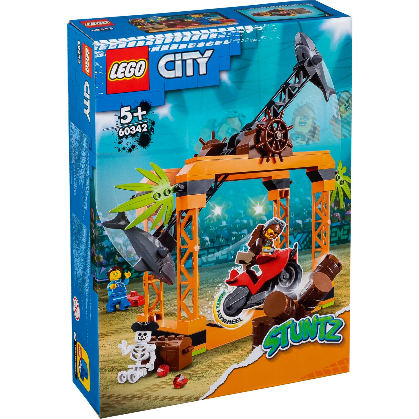LEGO City Stuntz 60342 The Shark Attack Stunt Challenge