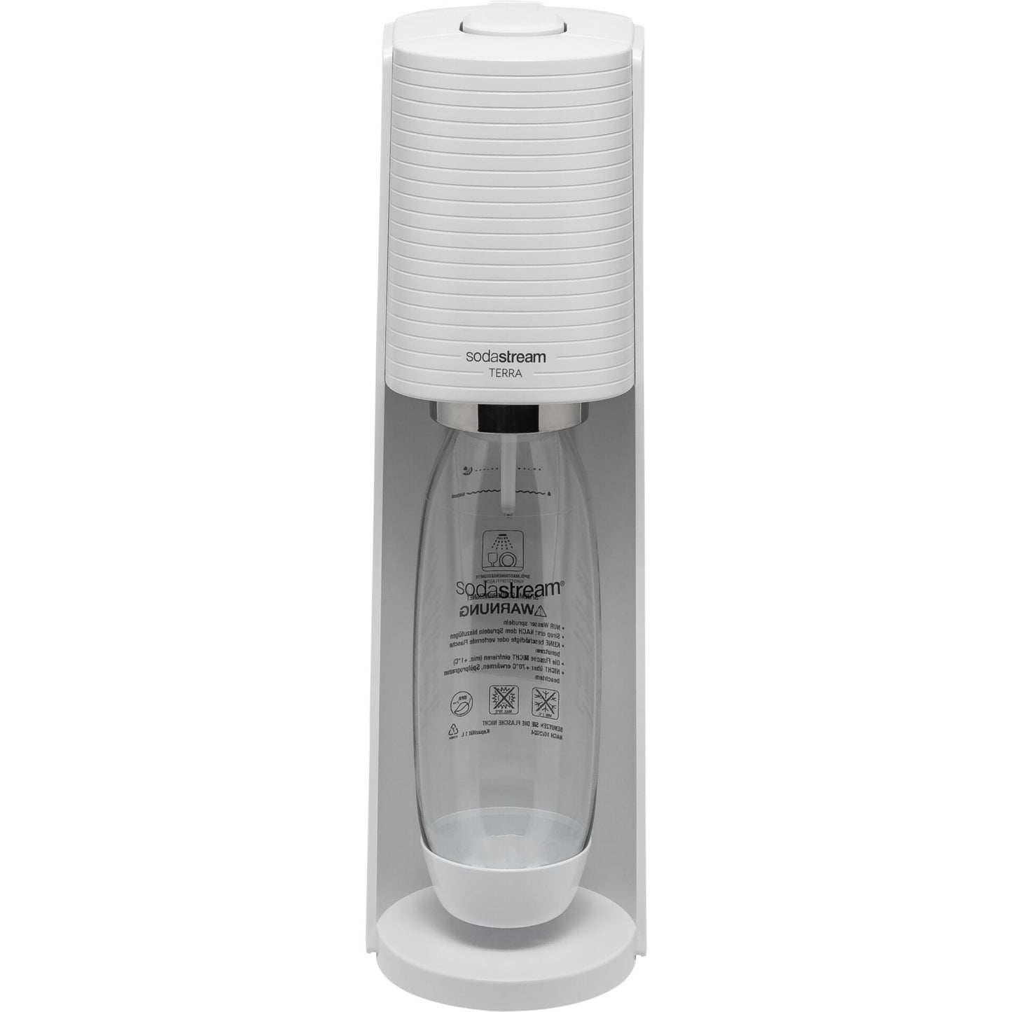 SodaStream Terra white Promo Pack with 3 Flasks
