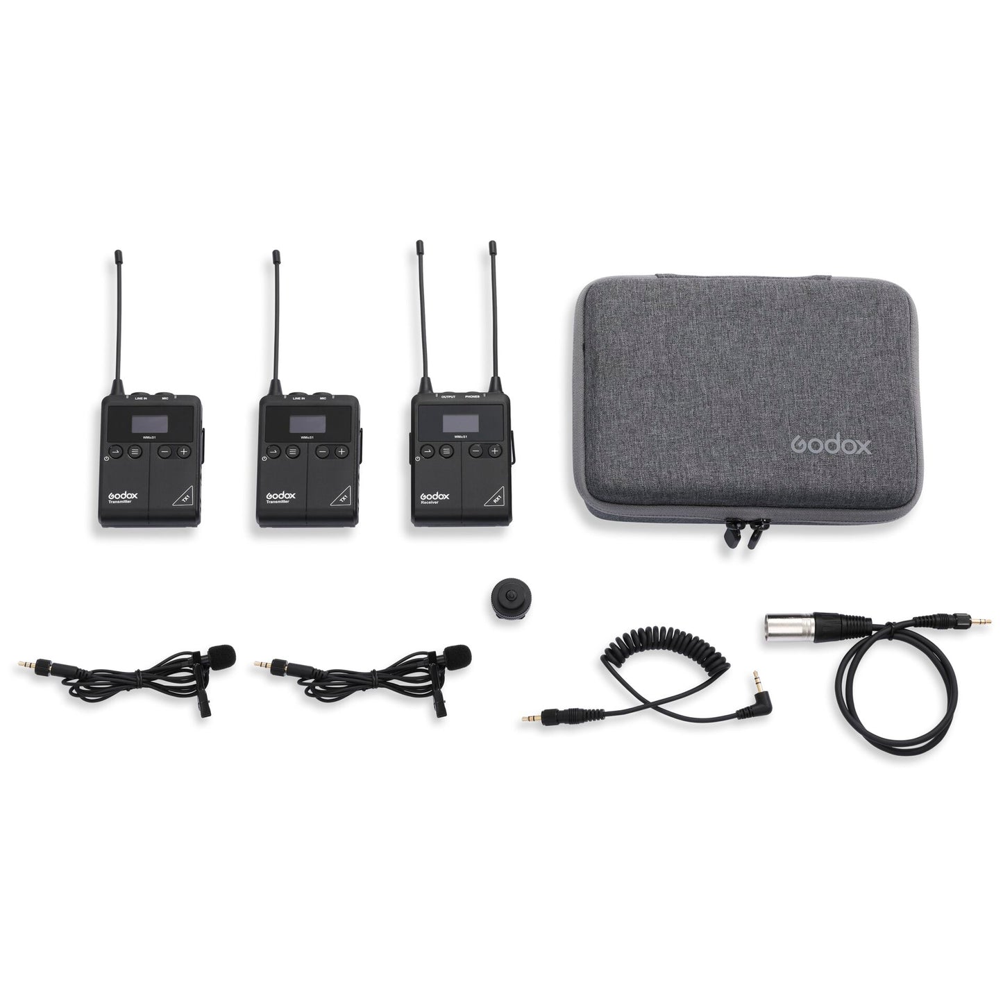 Godox WmicS1 Kit 2 UHF Lavalier wireless System