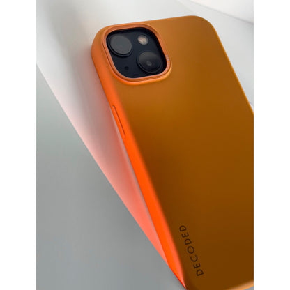 Decoded AntiMicrobial Silicone Backcover iPhone 14 Apricot