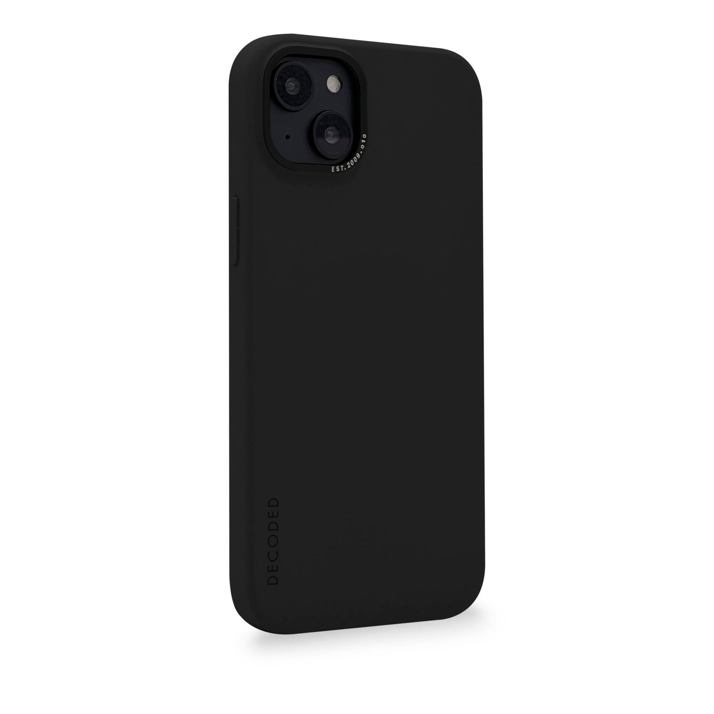 Decoded AntiMicrobial Silicone Backcover iPhone 14 Charcoal