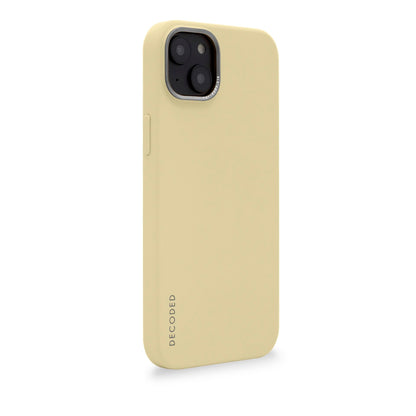 Decoded AntiMicrobial Silicone Backcover iPhone 14 Sweet Corn