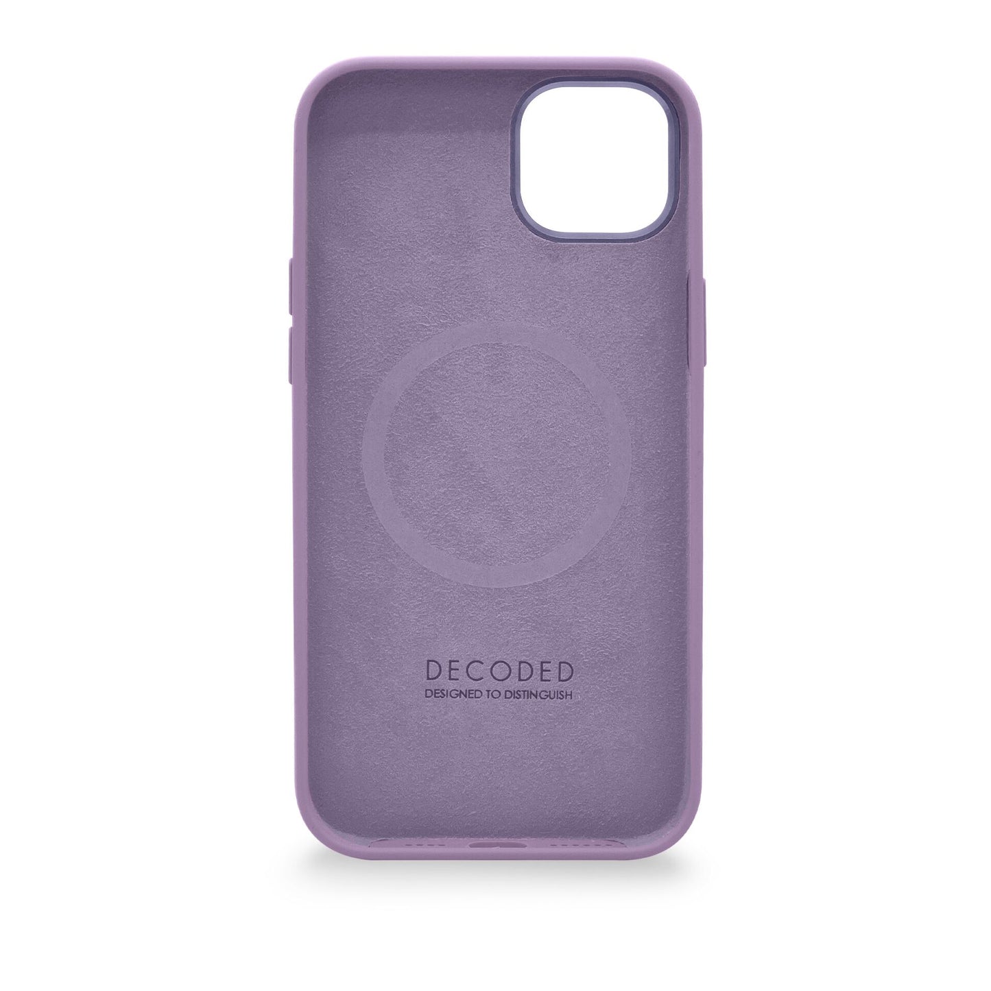 Decoded AntiMicrobial Silicone Backcover iPhone 14Plus Lavender