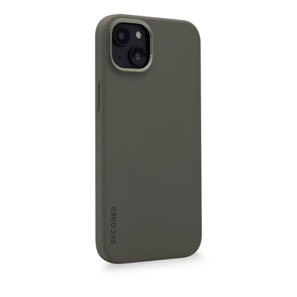 Decoded AntiMicrobial Silicone Backcover iPhone 14 Plus Olive