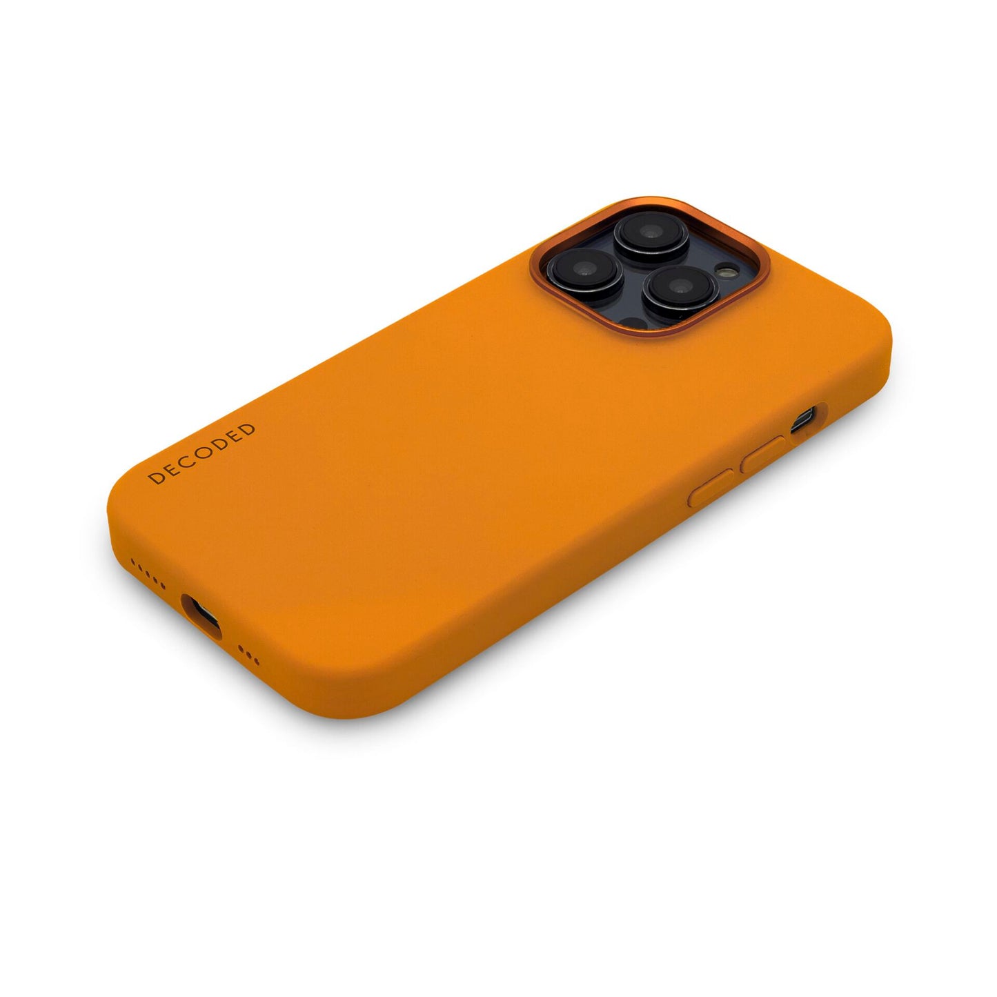 Decoded AntiMicrobial Silicone Backcover iPhone 14 Pro Apricot