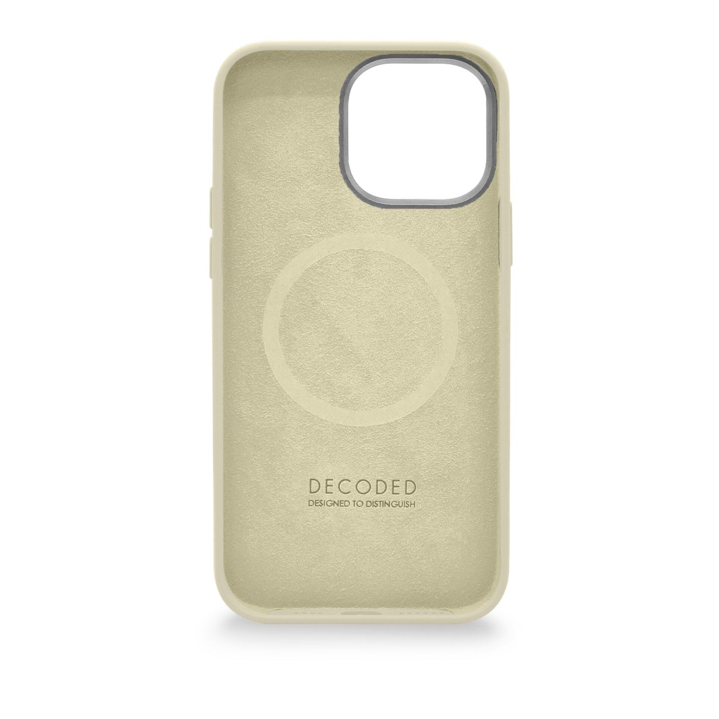 Decoded AntiMicrobial Silicone Backcover iP 14 Pro Sweet Corn