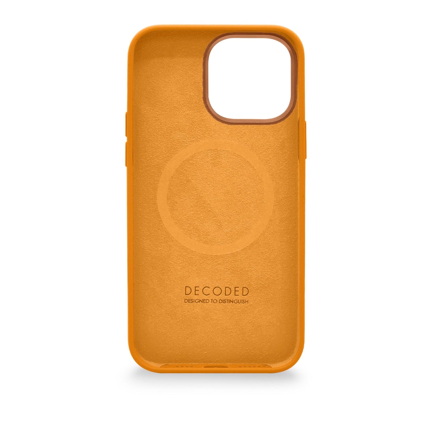 Decoded AntiMicrobial Silicone Backcover iP 14 Pro Max Apricot