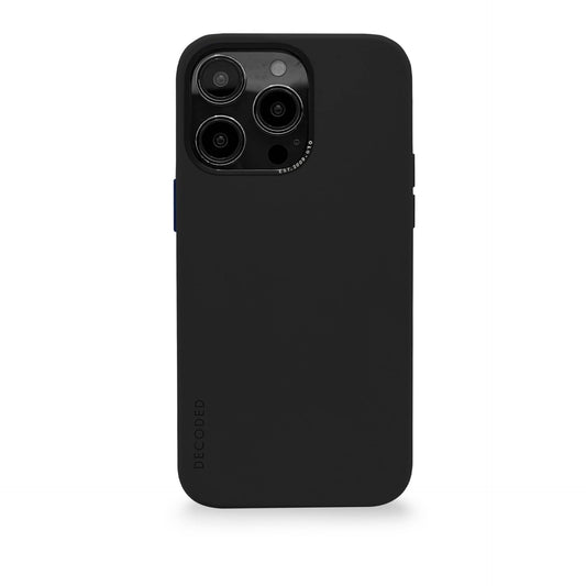 Decoded AntiMicrobial Silicone Backcover iP 14 Pro Max Charcoal